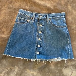 Jean skirt